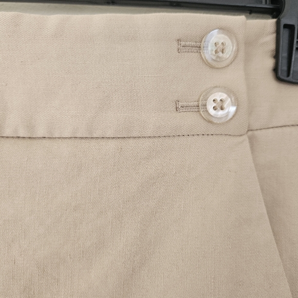 Veronica Beard Thomas Linen-Gabardine Skort - Picture 6 of 16